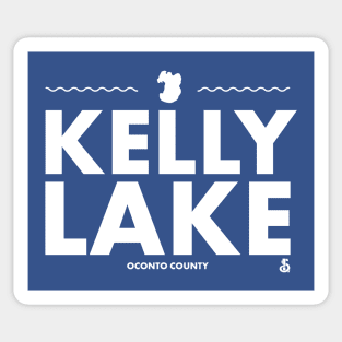 Oconto County, Wisconsin - Kelly Lake Sticker